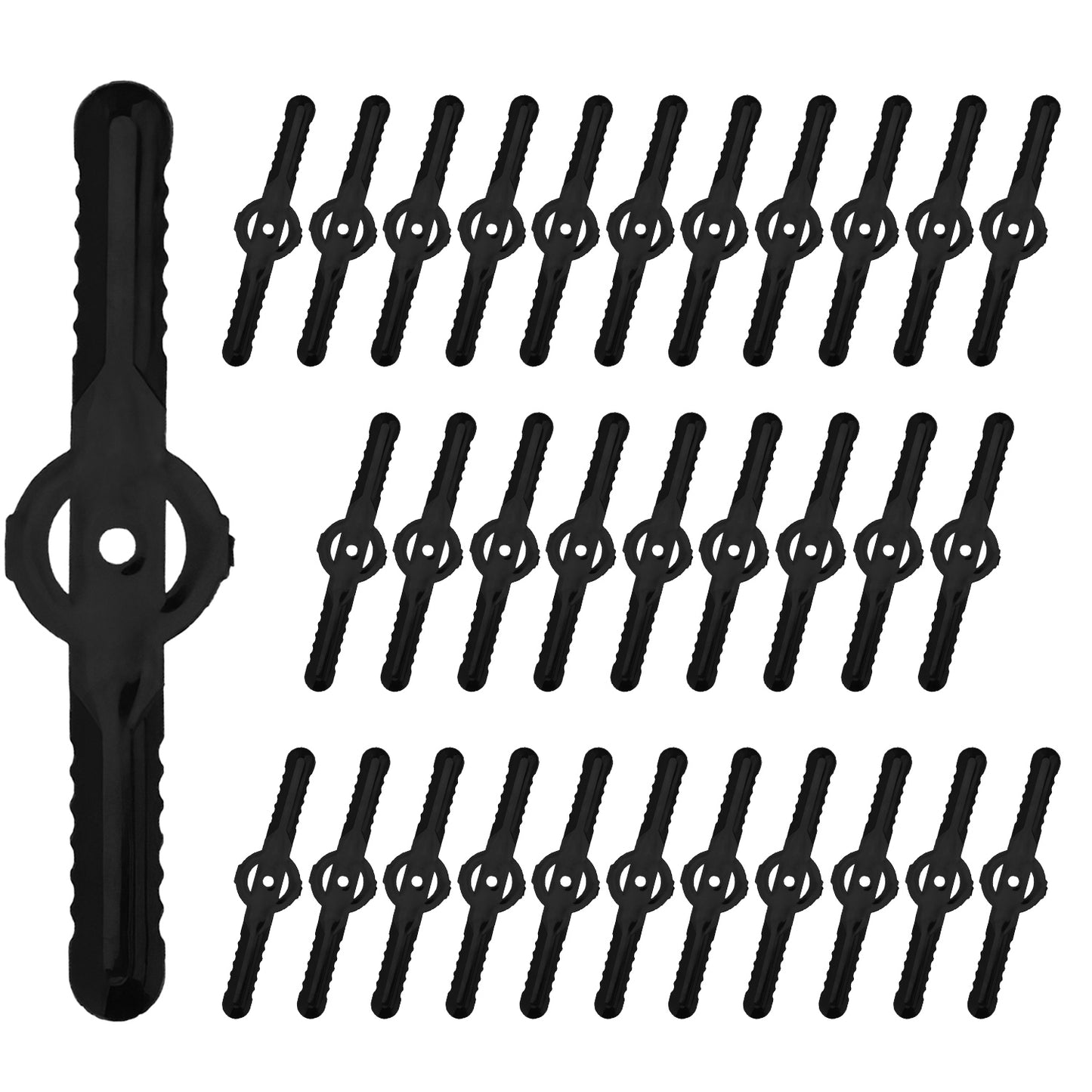 1Set Electric Cordless Grass Trimmer With 2 Alloy Saw Blades 2 Alloy Blades 10 Plastic Blades 2 Rechargeable Batteries Goggles Gloves Auxiliary Handle Fedex Shipping