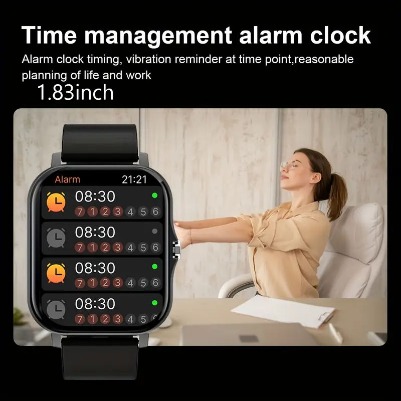 New Smartwatches Now On Sale, Featuring Message Alerts, Call Answering, Health Monitoring, Activity Tracking, Notification Reminders, And Fitness Functions.Not Waterproof